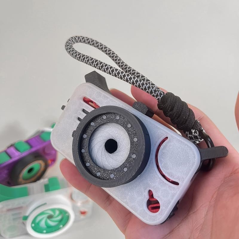 Camera Style Click Fidget Toy 10 Button Stress Relief Desk Gadget - Kwikley