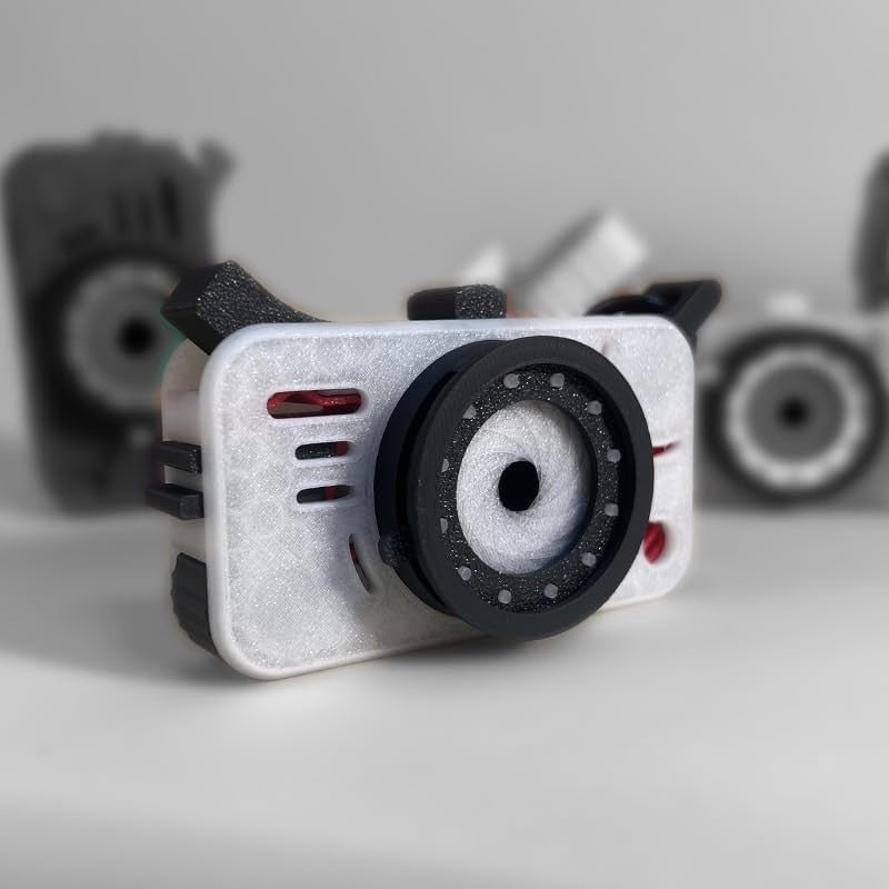 Camera Style Click Fidget Toy 10 Button Stress Relief Desk Gadget - Kwikley