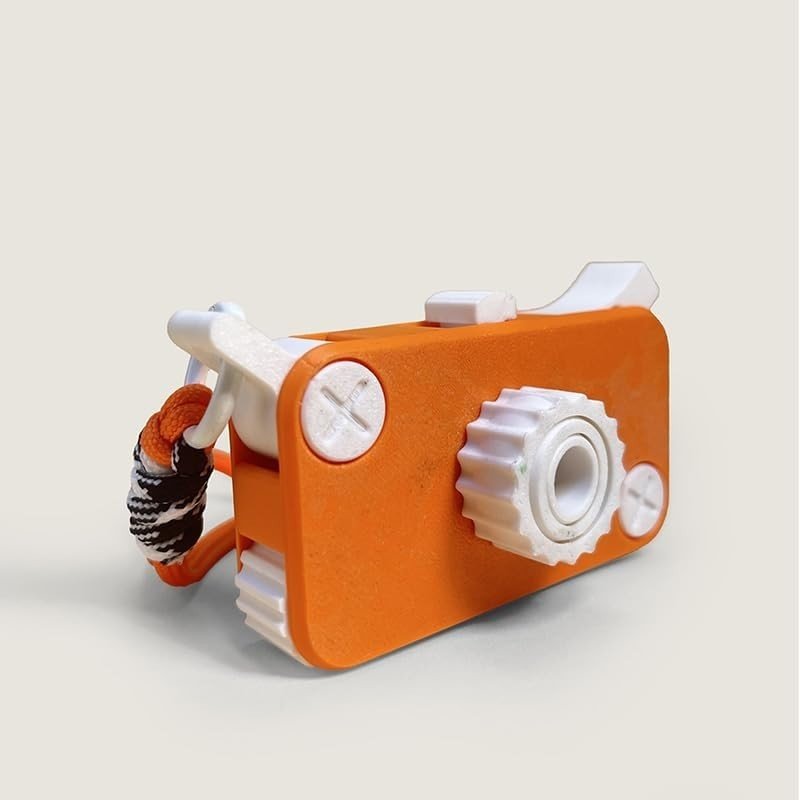 Camera Style Fidget Toy 10 Click Buttons Stress Relief Desk Gadget - Kwikley