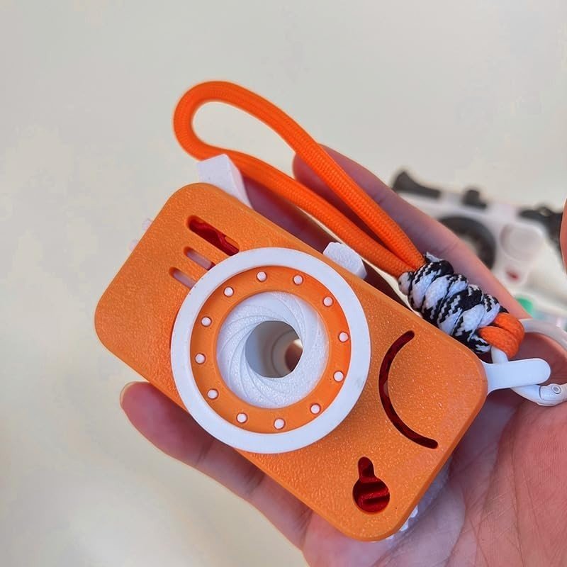 Camera Style Fidget Toy 10 Click Buttons Stress Relief Desk Gadget - Kwikley