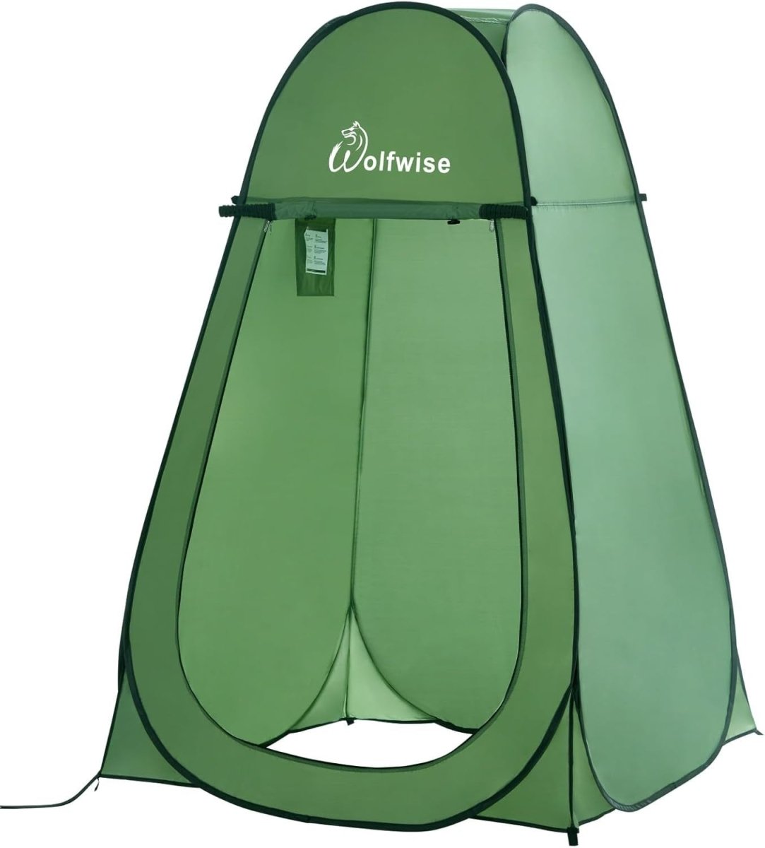 Camping Shower Toilet Tent Grey Pop Up Privacy Shelter - Kwikley