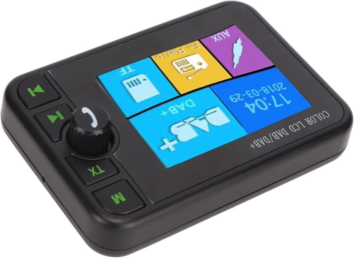 Car DAB DAB+ Bluetooth Receiver FM LCD Handsfree - Kwikley