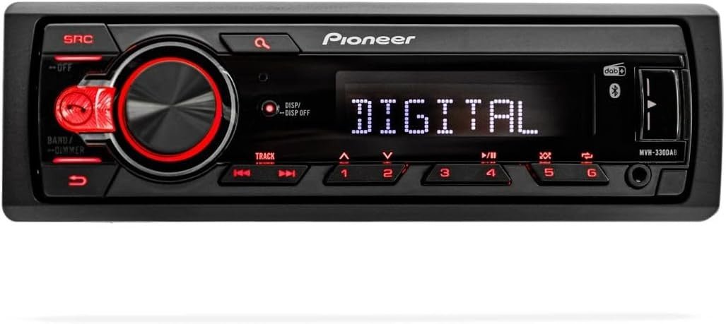 Car Stereo DAB Radio Bluetooth USB 1 DIN MP3 Player Android - Kwikley