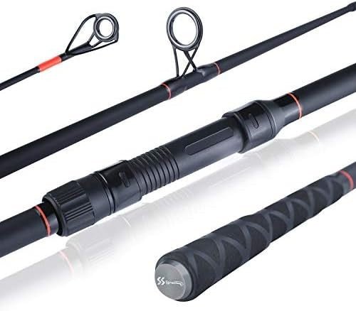 Carbon Fiber Carp Fishing Rod 3M 6 Section Travel Spinning Pole - Kwikley
