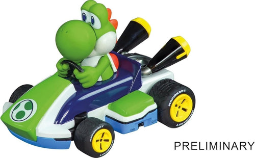 Carrera RC Mario Kart Yoshi 1:32 Scale 2.4GHz Official Nintendo Toy Car - Kwikley