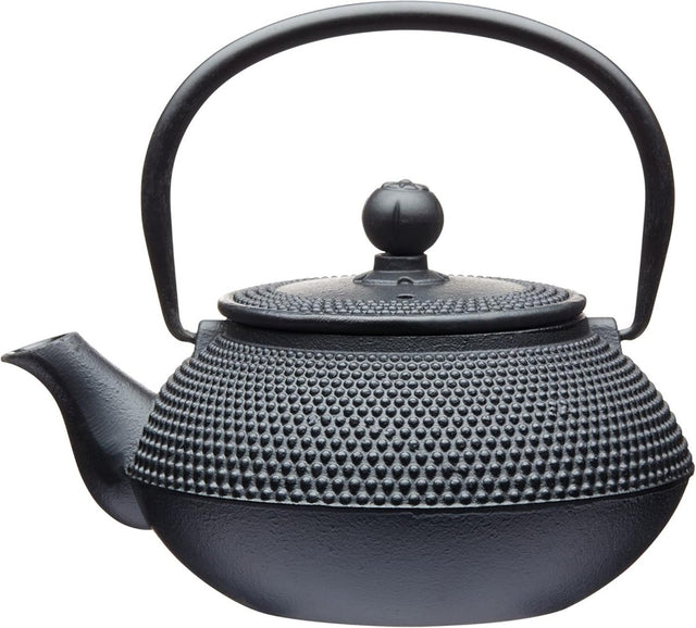 Cast Iron Japanese Teapot 600ml Tetsubin Tea Pot Infuser Black
