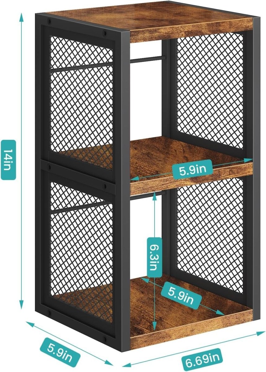 CD Storage Rack Desktop Organizer 3 Tier Shelf Holds 30 CD Cases - Kwikley