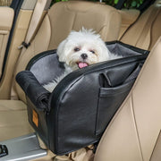 Centre Console Dog Car Seat Booster Small Dog Cat Carrier Armrest Seat - Kwikley