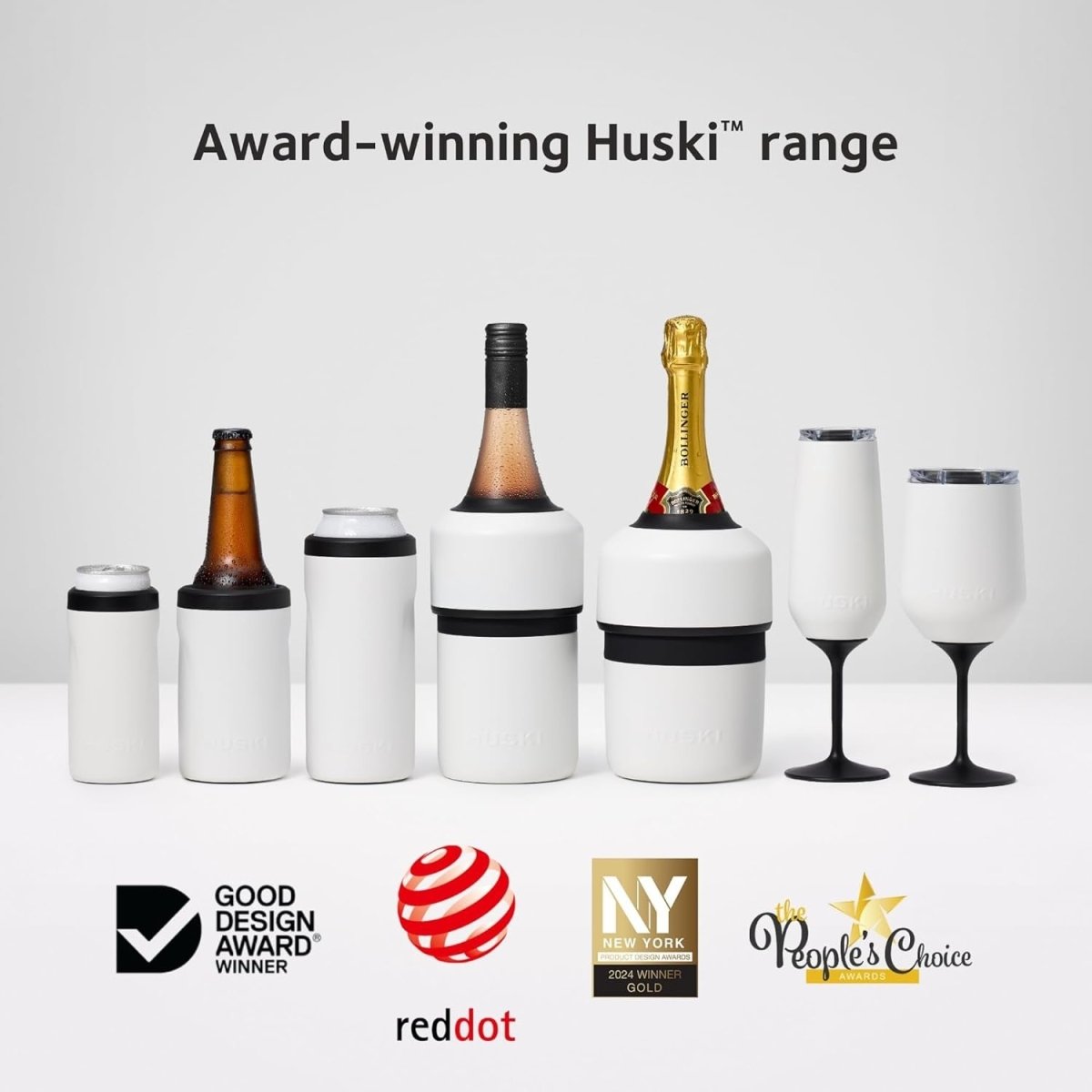 Champagne Wine Bottle Cooler Icicleless Keeps Drinks Cold 6 Hours - Kwikley