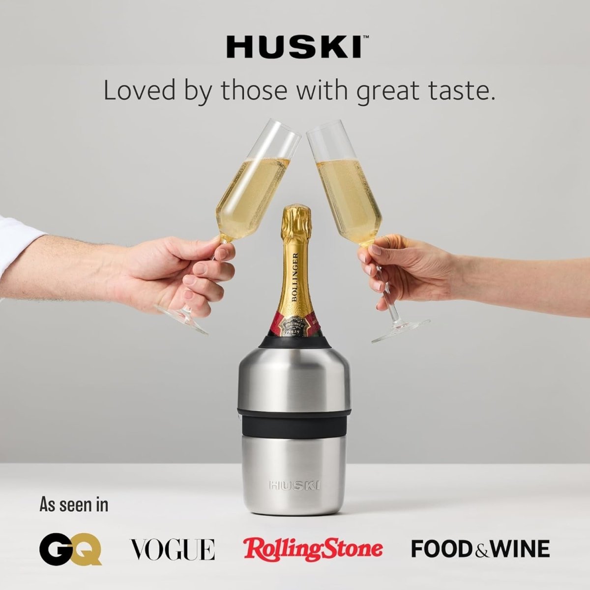 Champagne Wine Bottle Cooler Icicleless Keeps Drinks Cold 6 Hours - Kwikley