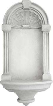 Classical Wall Niche Shelf 54.5cm Antique Stone Display Decor - Kwikley