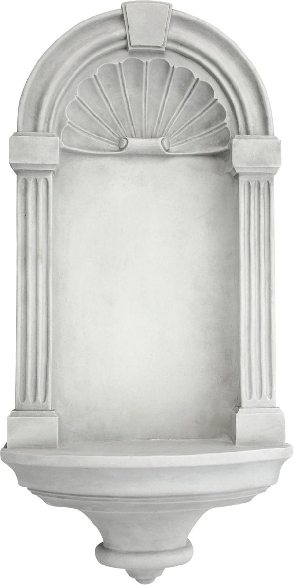 Classical Wall Niche Shelf 54.5cm Antique Stone Display Decor - Kwikley