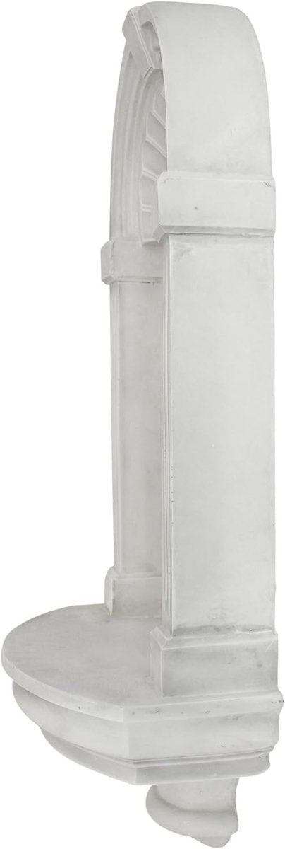 Classical Wall Niche Shelf 54.5cm Antique Stone Display Decor - Kwikley