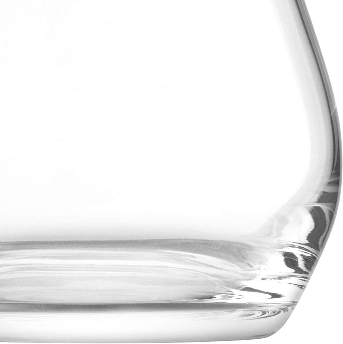 Clear Glass Flower Vase 23cm Modern Bouquet Centerpiece Home Table Décor - Kwikley