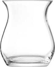 Clear Glass Flower Vase 23cm Modern Bouquet Centerpiece Home Table Décor - Kwikley