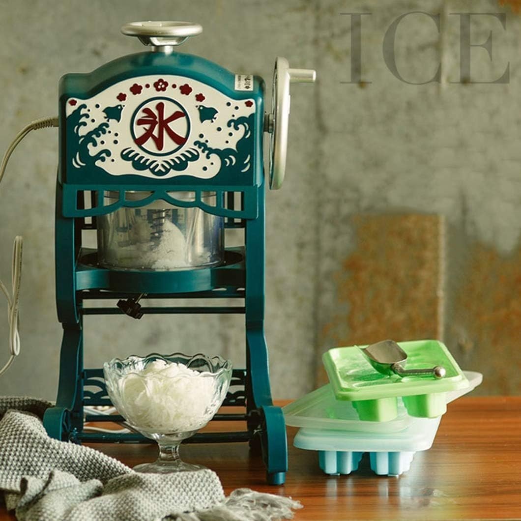 Commercial Ice Shaver Snow Cone Machine Electric Ice Crusher 3 Blade 180W - Kwikley