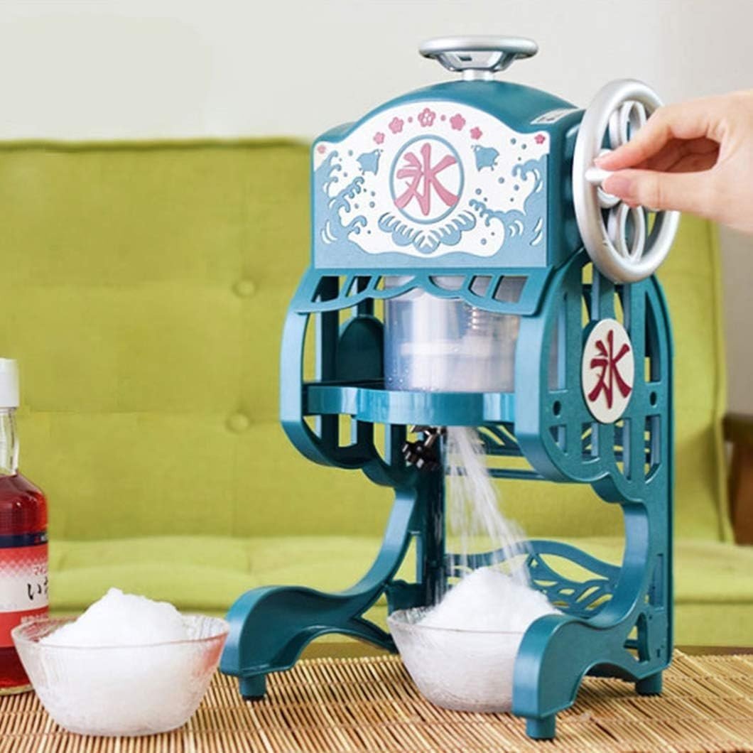 Commercial Ice Shaver Snow Cone Machine Electric Ice Crusher 3 Blade 180W - Kwikley