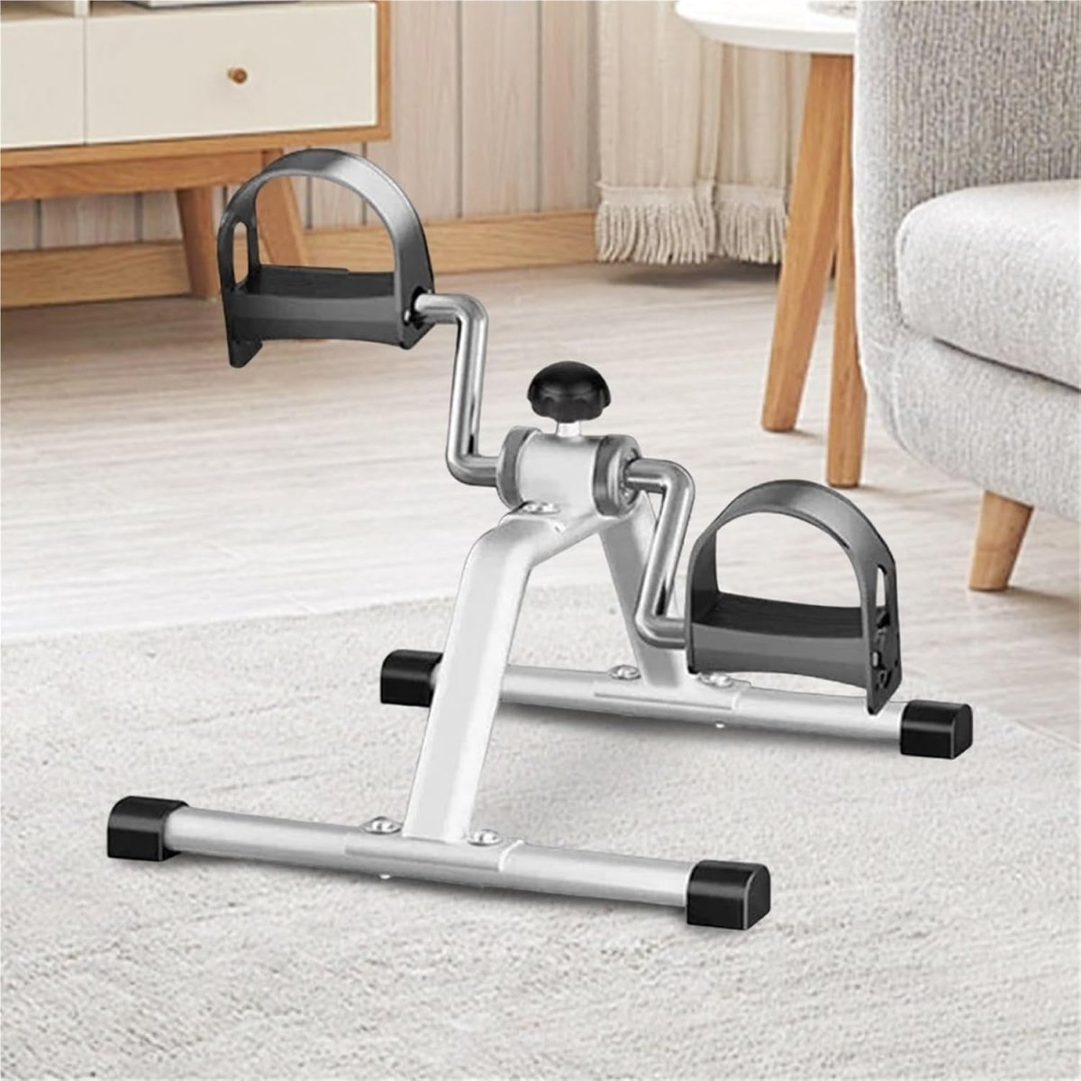 Compact Mini Pedal Exerciser Portable Under Desk Foot Cycle - Kwikley