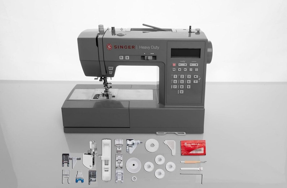 Computerised Heavy Duty Sewing Machine 411 Applications LCD 1100SPM - Kwikley
