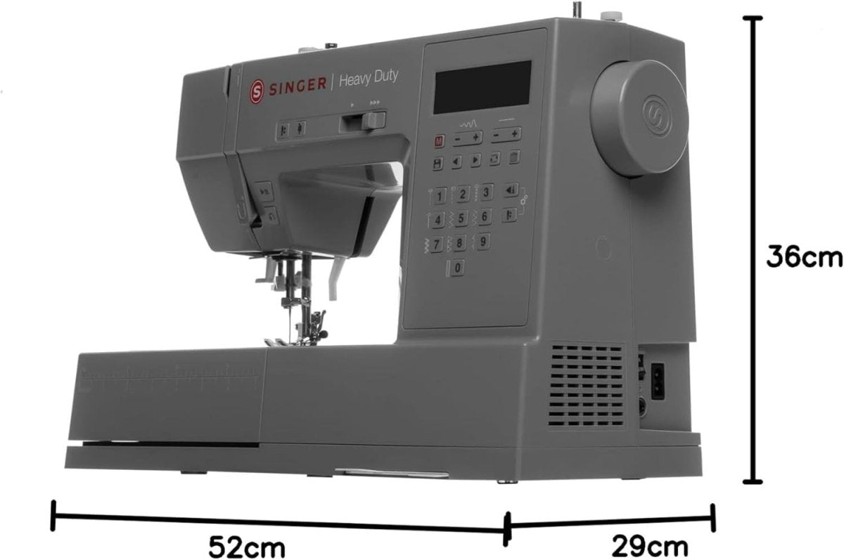 Computerised Heavy Duty Sewing Machine 411 Applications LCD 1100SPM - Kwikley