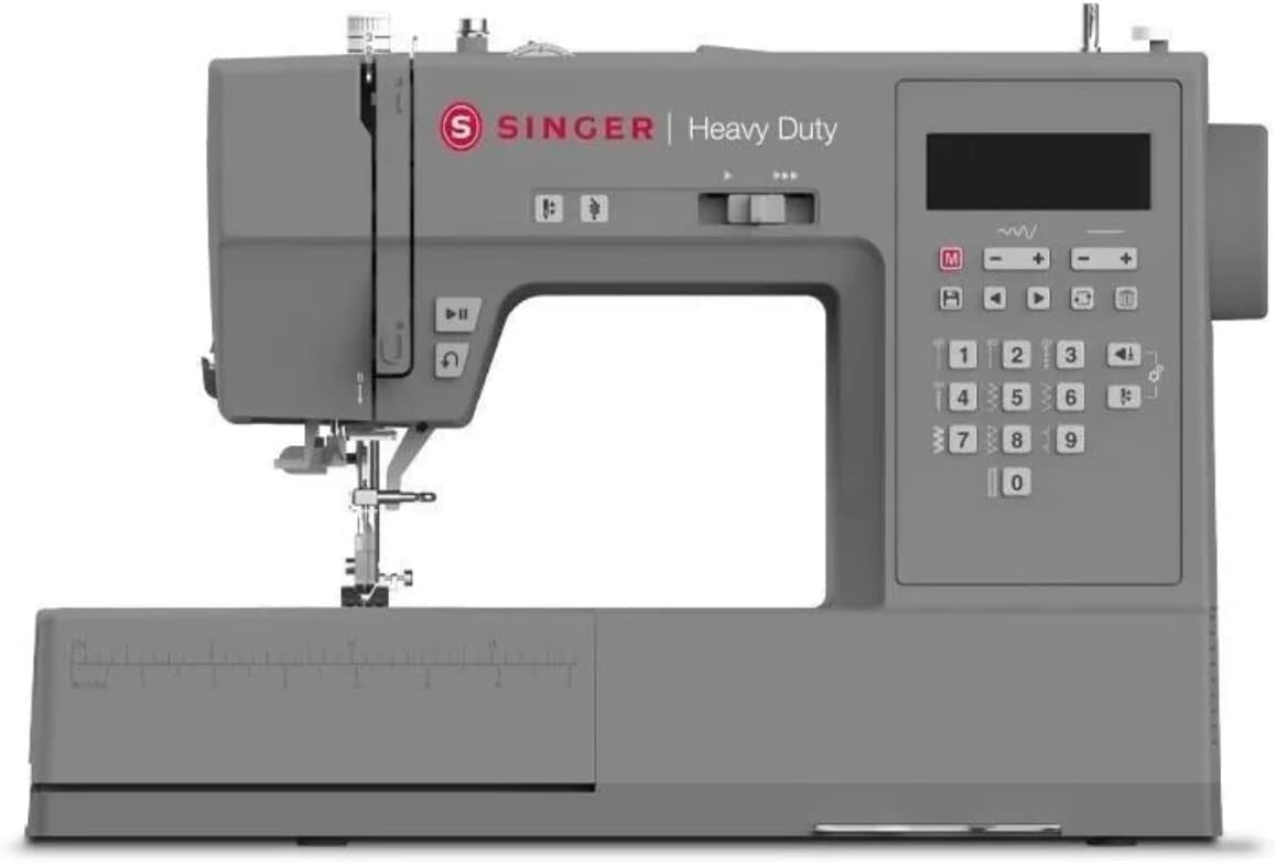 Computerised Heavy Duty Sewing Machine 411 Applications LCD 1100SPM - Kwikley