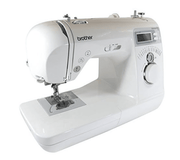 Computerised Sewing Machine 16 Built In Stitches LCD Display White - Kwikley