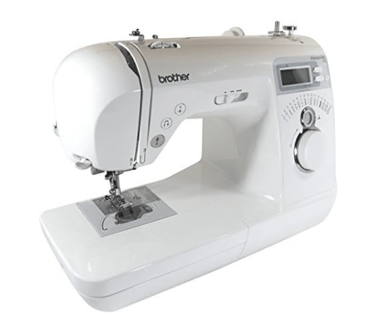 Computerised Sewing Machine 16 Built In Stitches LCD Display White - Kwikley