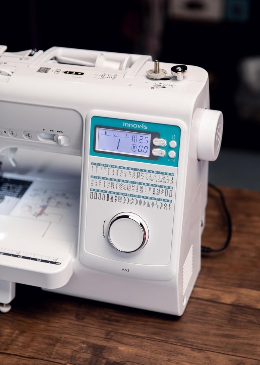 Computerised Sewing Machine 60 Stitch Auto Thread Cutter Hard Case - Kwikley