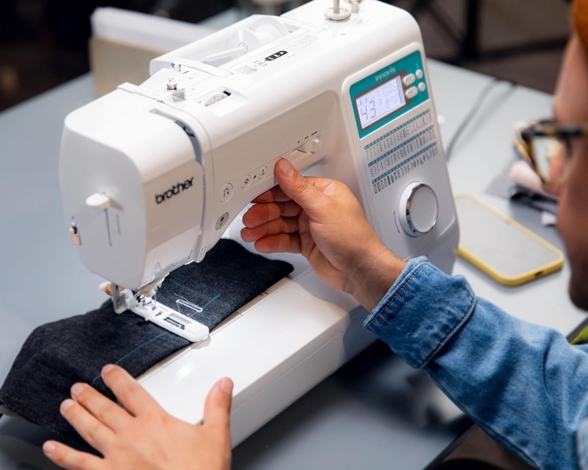 Computerised Sewing Machine 60 Stitch Auto Thread Cutter Hard Case - Kwikley