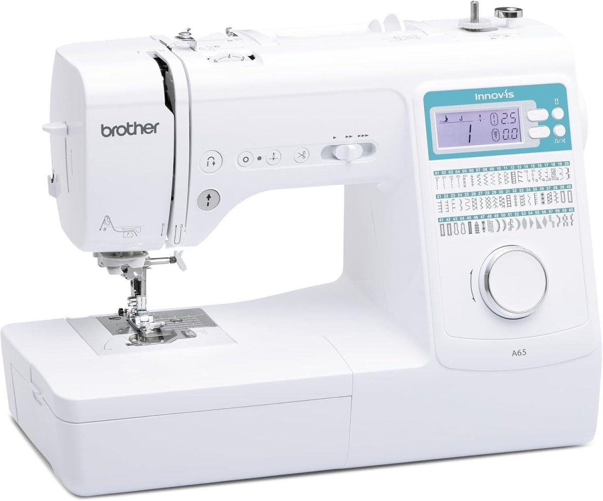 Computerised Sewing Machine 60 Stitch Auto Thread Cutter Hard Case - Kwikley