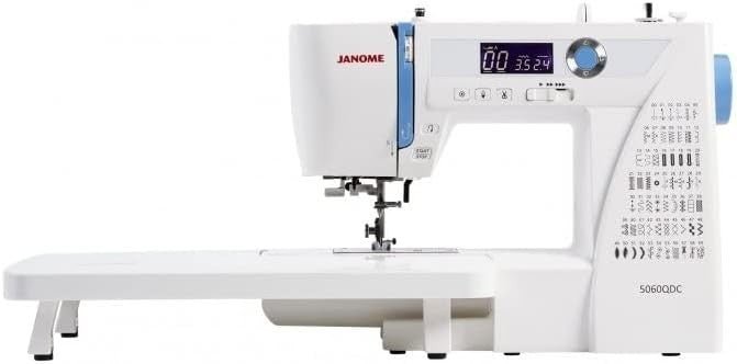 Computerised Sewing Machine 60 Stitch LCD Display Extension Table - Kwikley