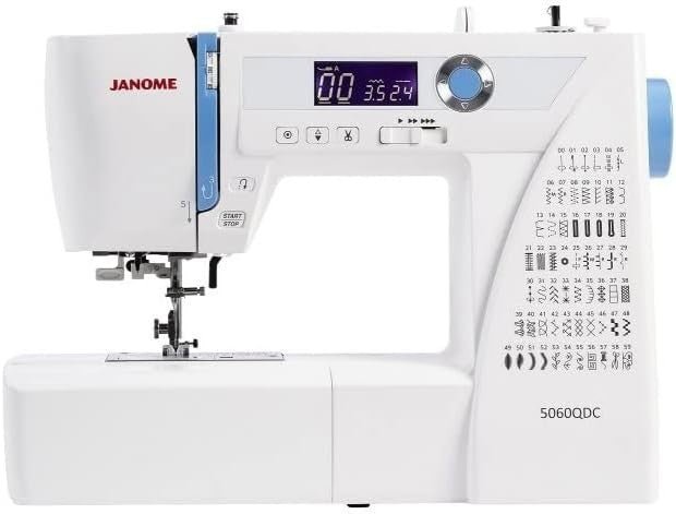 Computerised Sewing Machine 60 Stitch LCD Display Extension Table - Kwikley