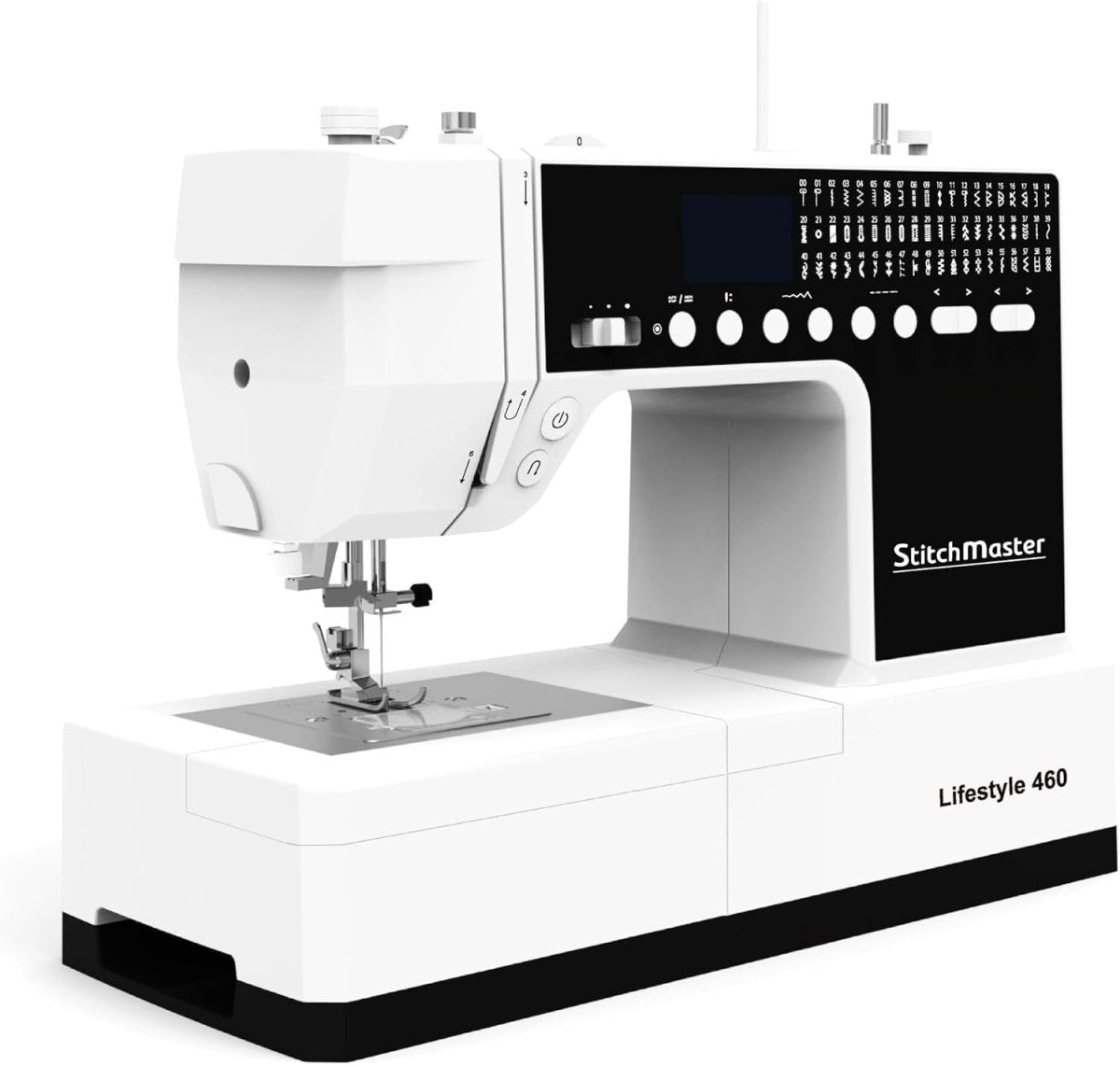 Computerised Sewing Quilting Machine 60 Stitch LCD Free Arm 1300SPM - Kwikley