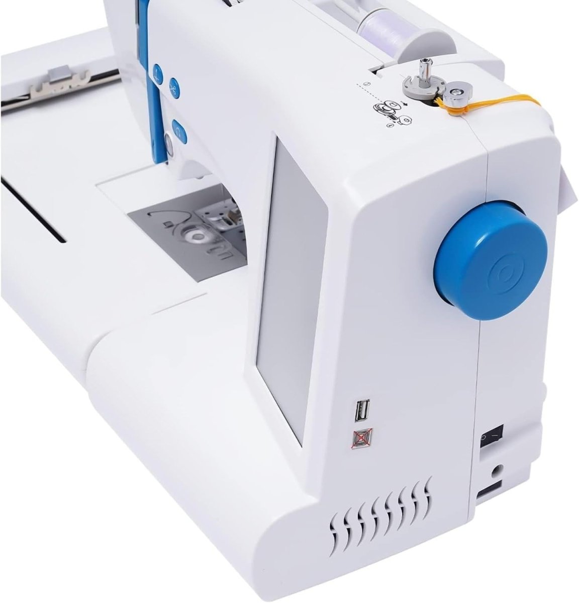 Computerized Embroidery Sewing Machine LCD Touch Screen USB 75 Designs - Kwikley
