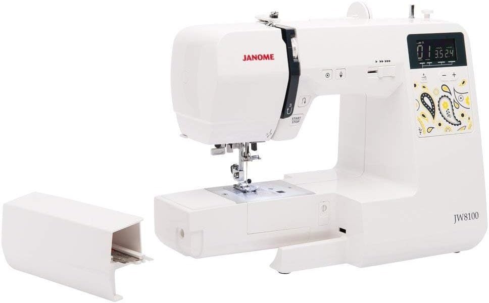 Computerized Sewing Machine 100 Stitches Extension Table Metal Frame - Kwikley
