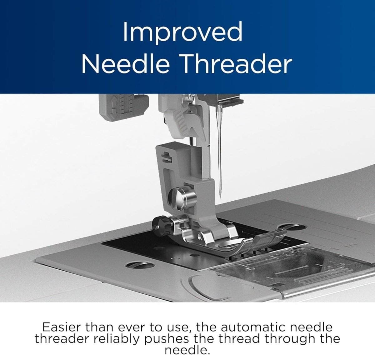 Computerized Sewing Machine 110 Stitches LCD Display 7 Presser Feet - Kwikley
