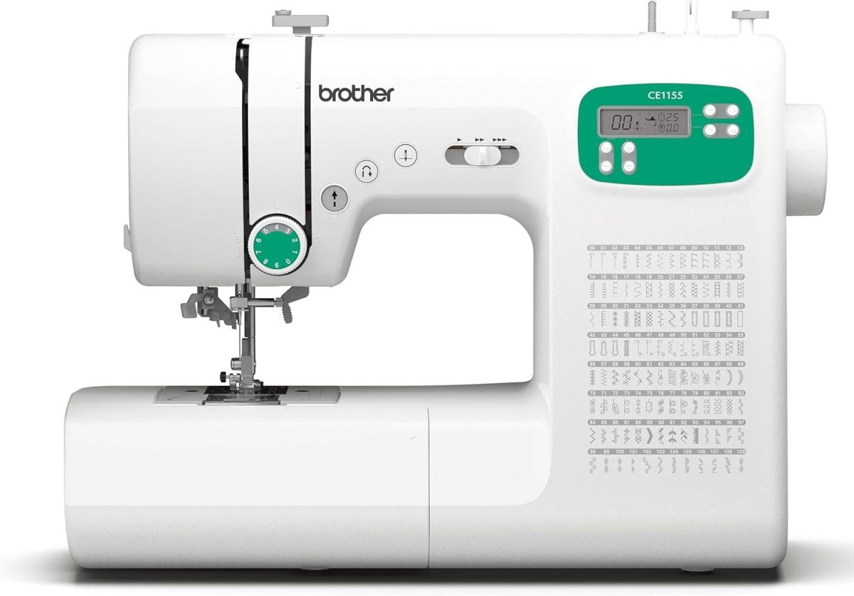 Computerized Sewing Machine 110 Stitches LCD Display 7 Presser Feet - Kwikley