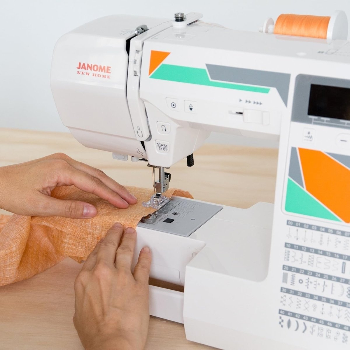 Computerized Sewing Machine 50 Stitches LCD Display Auto Threader - Kwikley