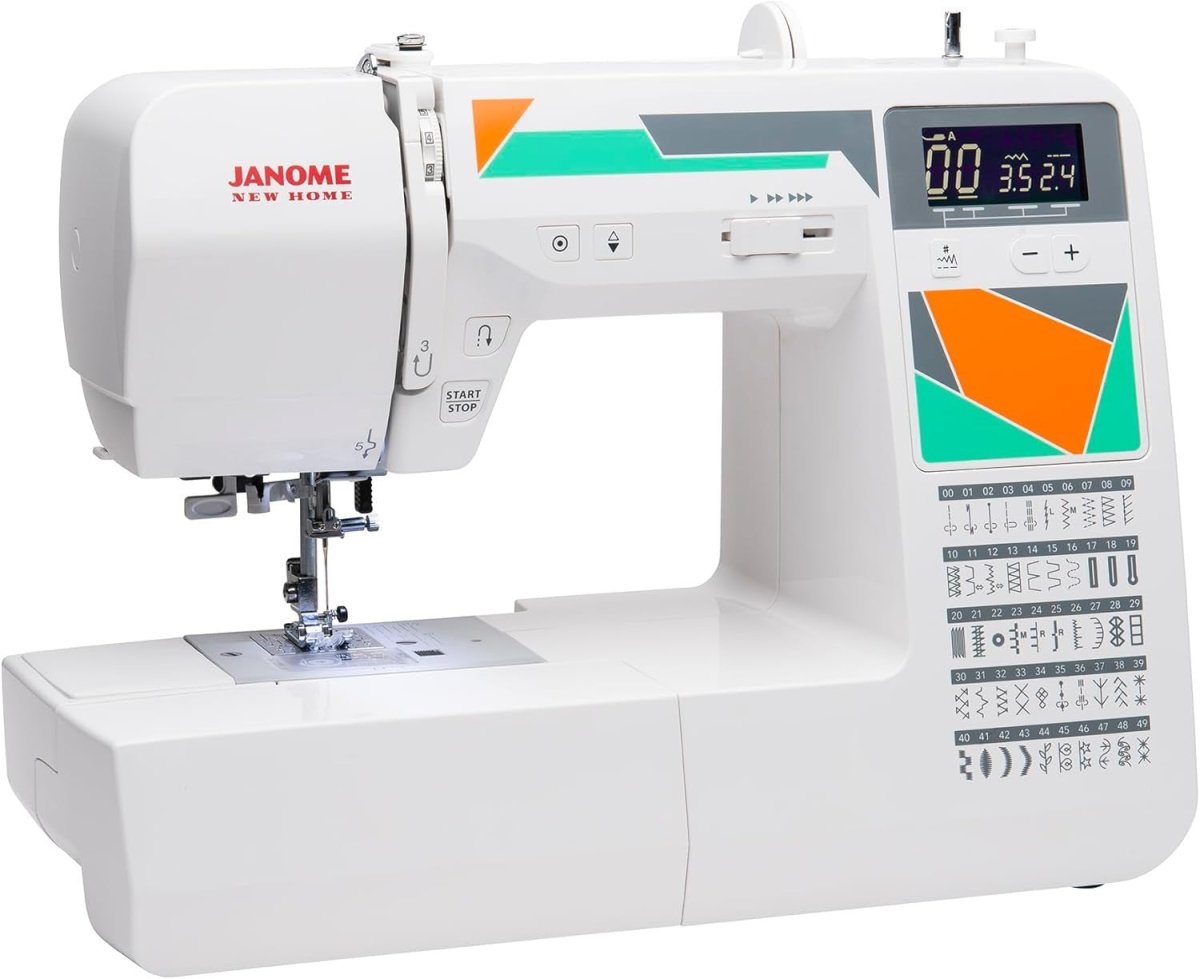 Computerized Sewing Machine 50 Stitches LCD Display Auto Threader - Kwikley
