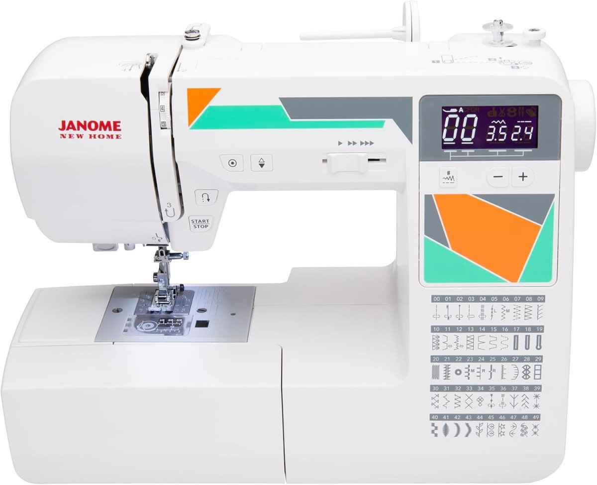 Computerized Sewing Machine 50 Stitches LCD Display Auto Threader - Kwikley