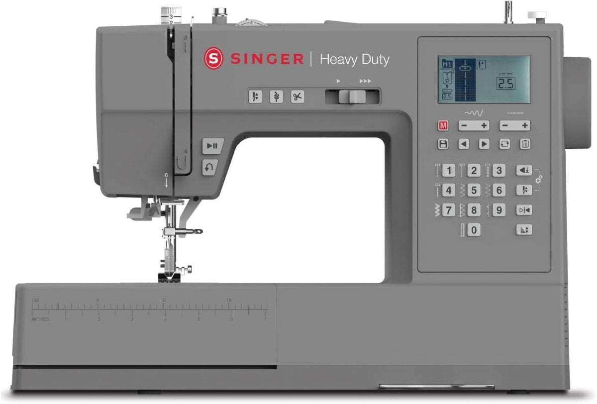 Computerized Sewing Machine 586 Stitch Apps LCD Screen Heavy Duty - Kwikley