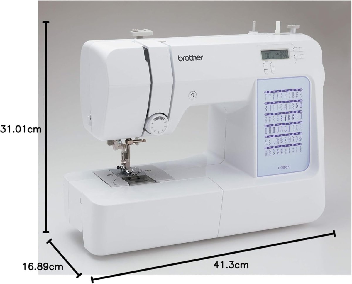Computerized Sewing Machine 60 Stitches Auto Threader Wide Workspace - Kwikley