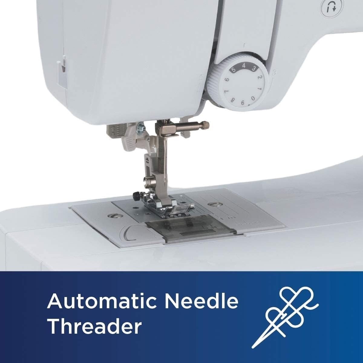 Computerized Sewing Machine 60 Stitches Auto Threader Wide Workspace - Kwikley