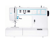Computerized Sewing Machine Easy Stitch Selection LED Free Arm White - Kwikley
