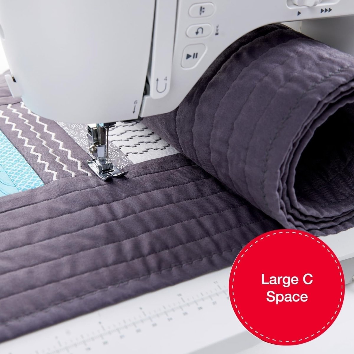 Computerized Sewing Quilting Machine 417 Stitches Lettering Control - Kwikley