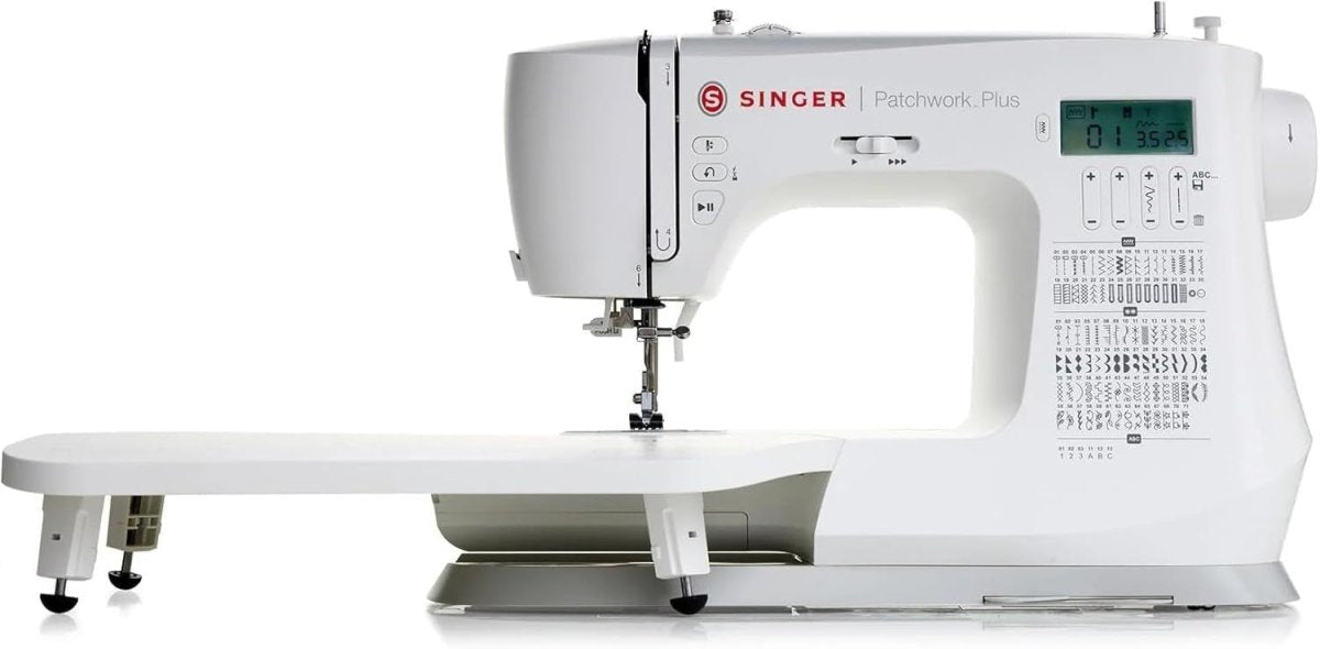 Computerized Sewing Quilting Machine 417 Stitches Lettering Control - Kwikley