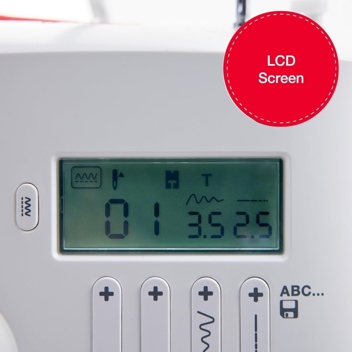 Computerized Sewing Quilting Machine 417 Stitches Lettering Control - Kwikley