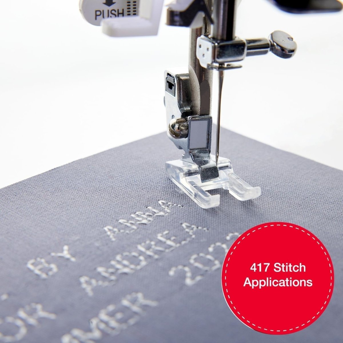 Computerized Sewing Quilting Machine 417 Stitches Lettering Control - Kwikley
