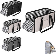 Console Dog Car Seat Small Pet Booster Bed Safety Buckle Travel Carrier - Kwikley