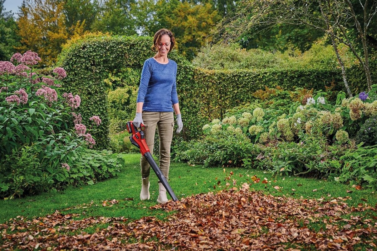 Cordless Air Blower 18V 250km/h Handheld Electric Leaf & Dust Cleaner - Kwikley